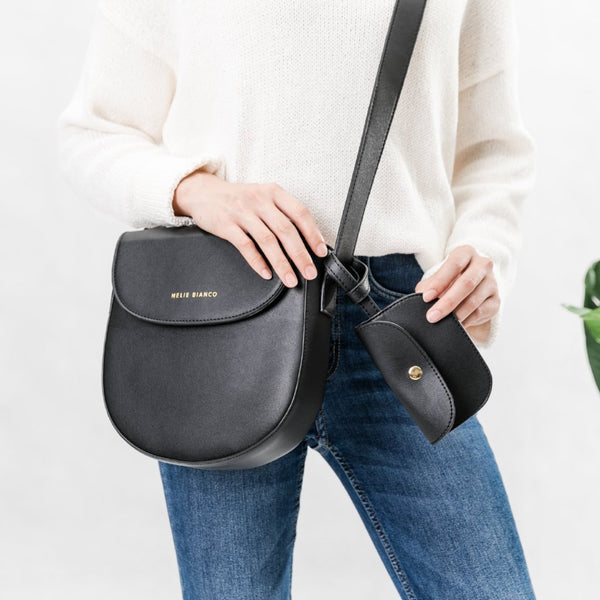 The Piper Crossbody Handbag | Black - Modmopolitan